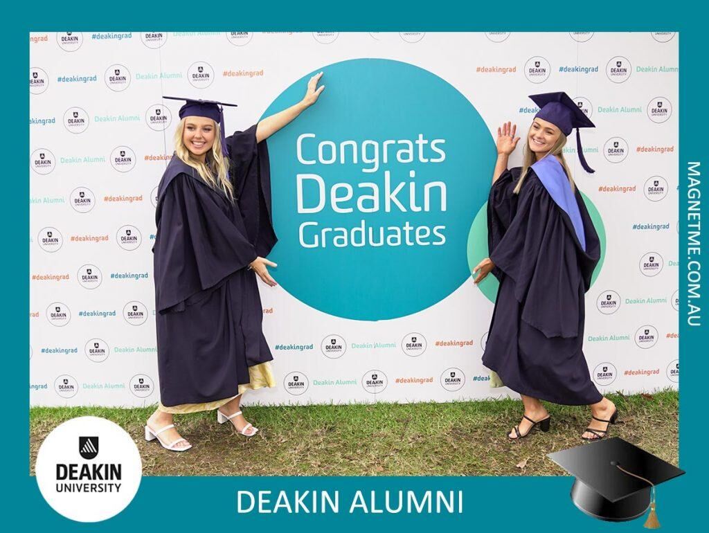 Deakin Gratuation Photo Magnets